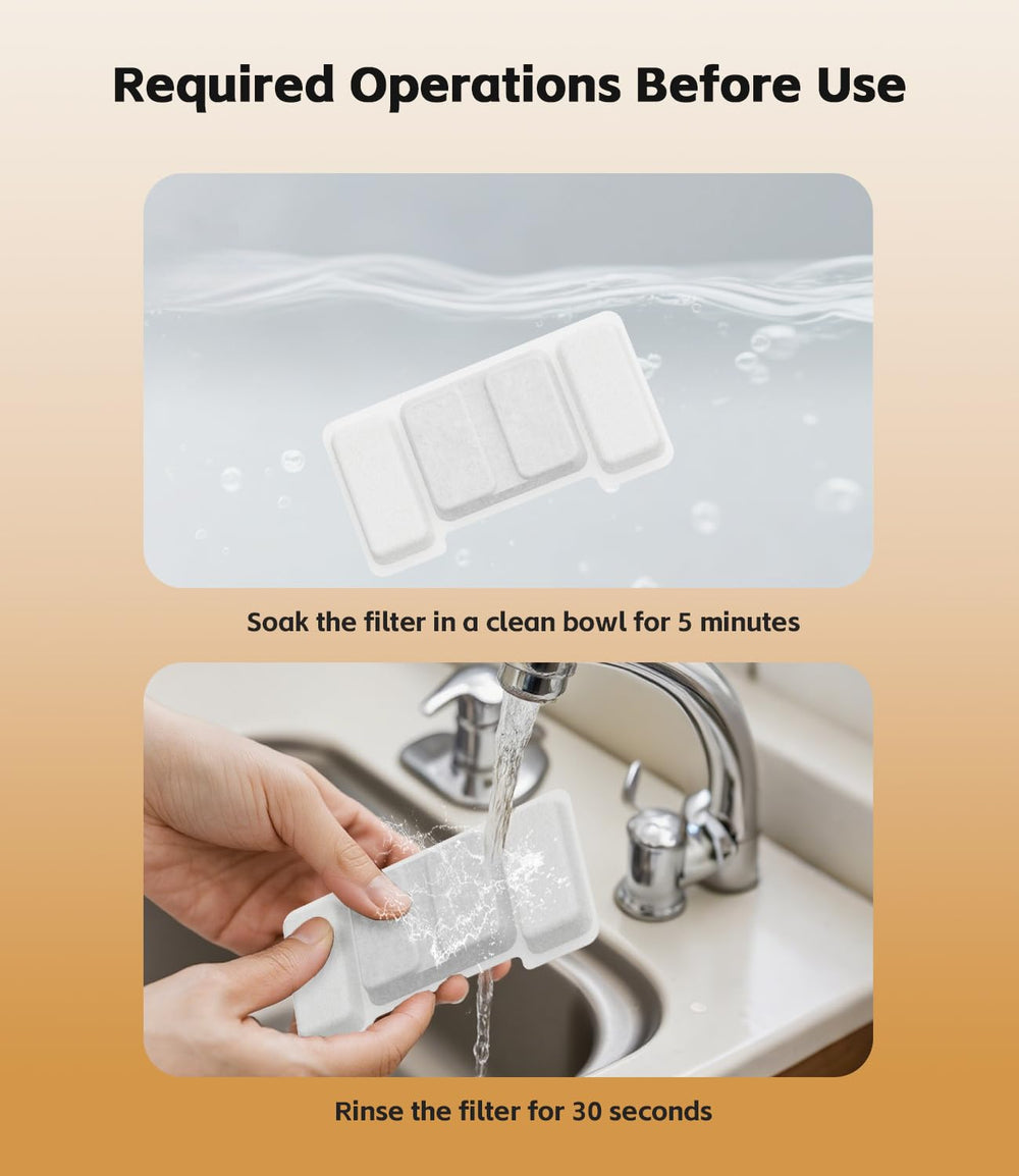 UPAWPIA cotton layer filter captures hair and debris for smoother water flow.