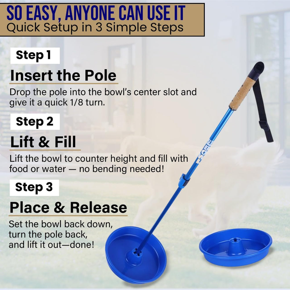 UpBowl food-grade BPA-free bowls for safe pet meals