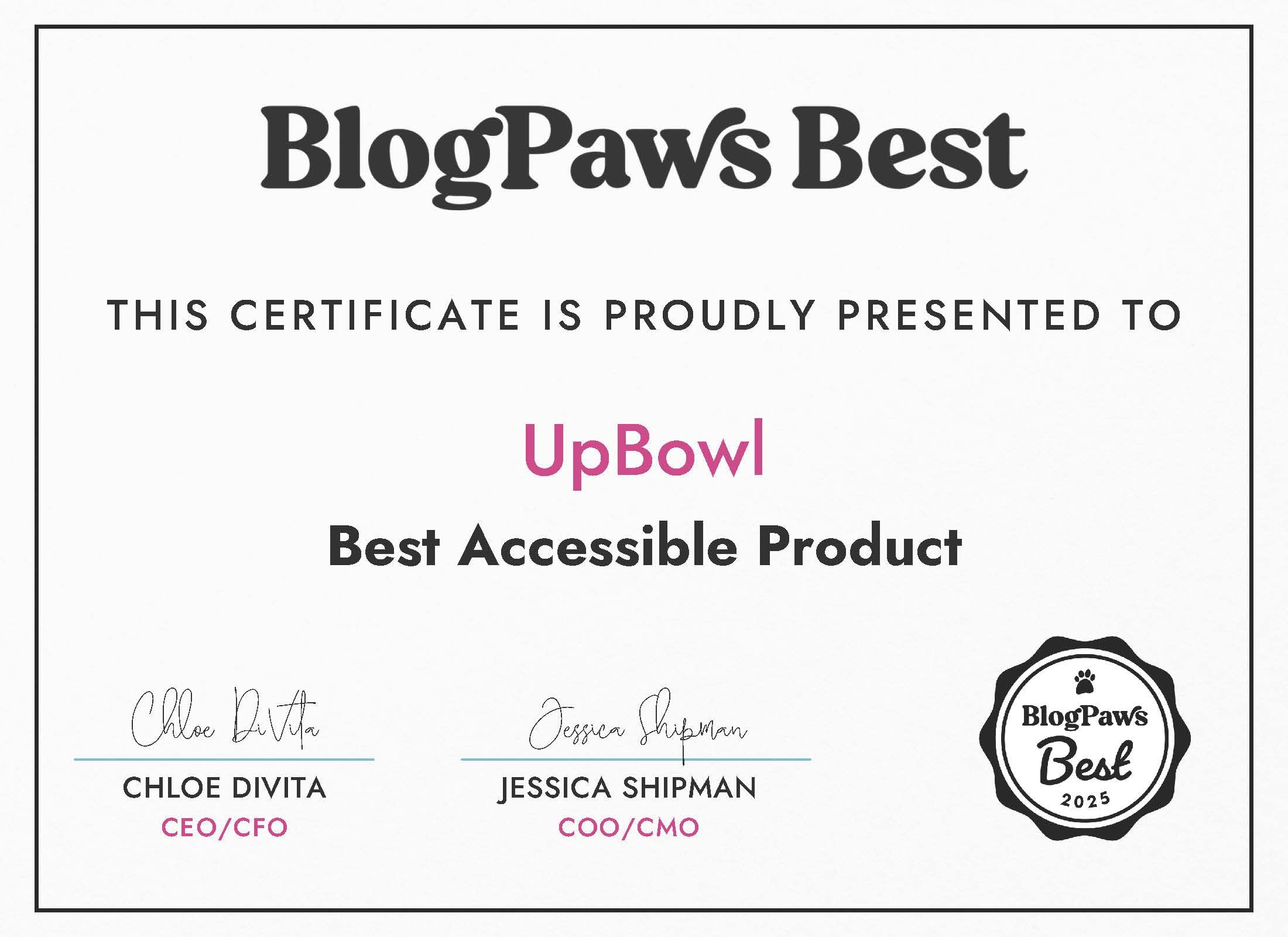 UpBowl spill-stable lifting keeps bowls clean during feeding