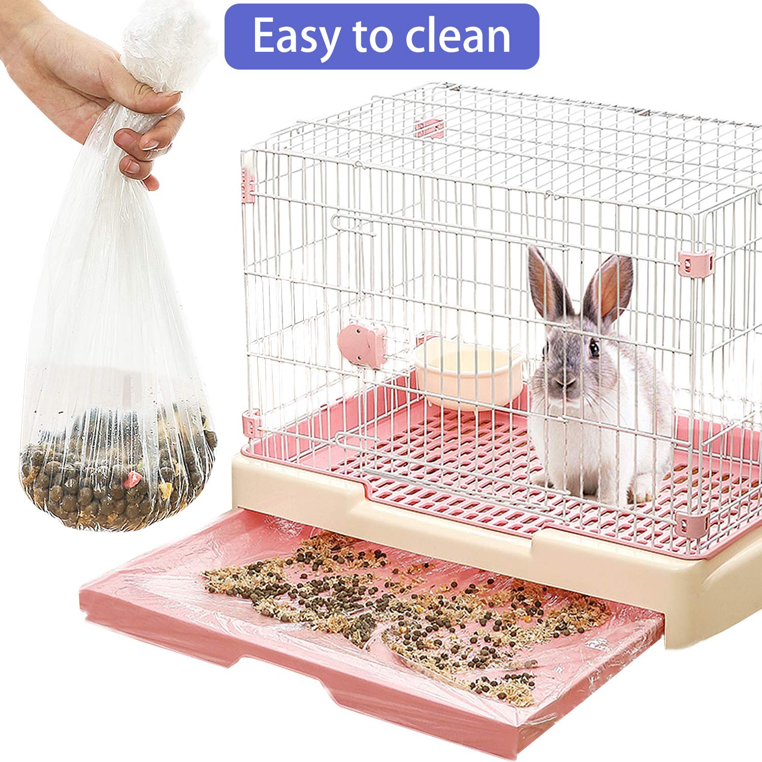 upcessory toilet film for small animals enabling sanitary cleanup