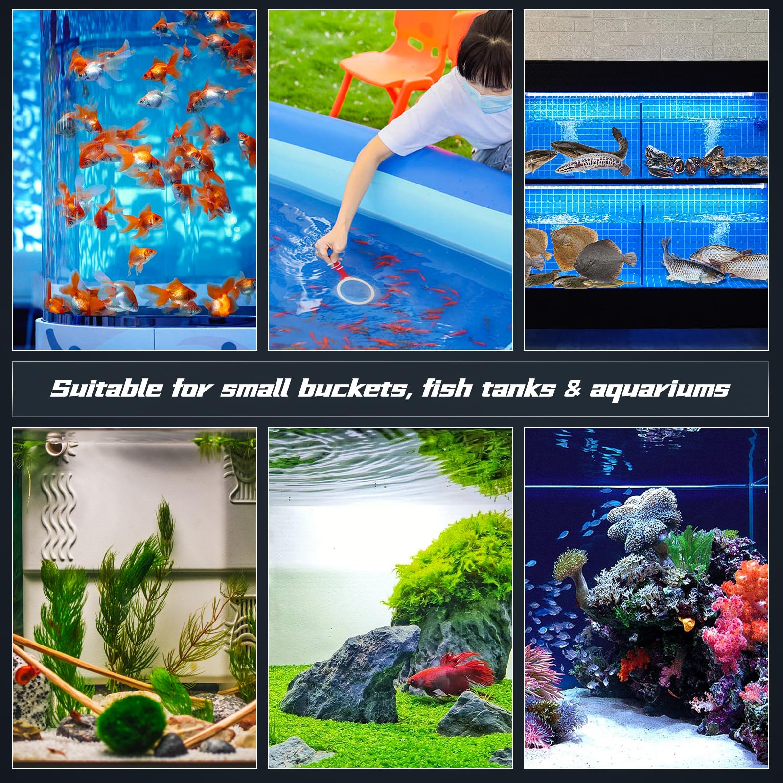 UPETTOOLS 1.97 inch disk ideal for versatile placement in tanks.