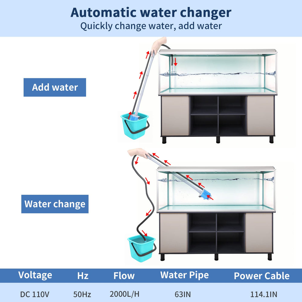 UPETTOOLS telescopic cleaning tube extended to reach deep tanks.