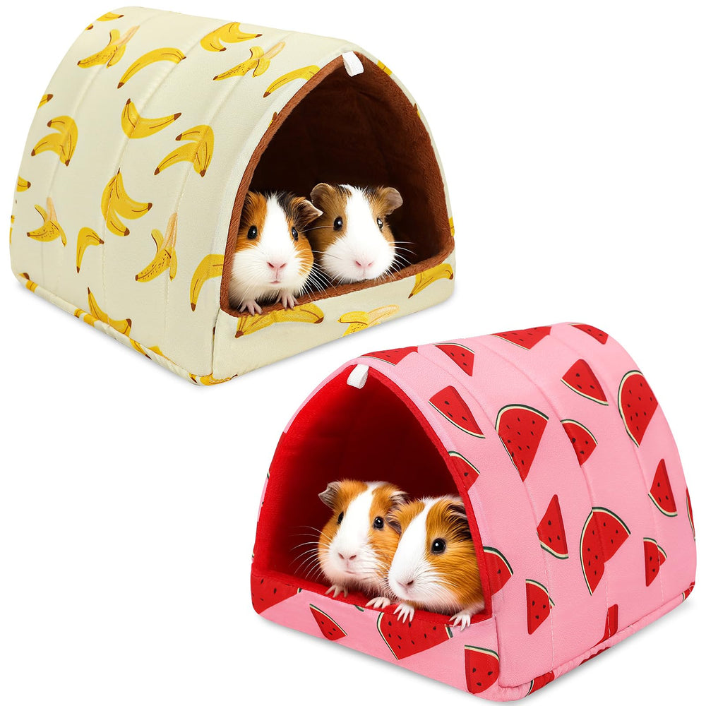 UPINS guinea pig bed front view offers a cozy napping nook for small pets