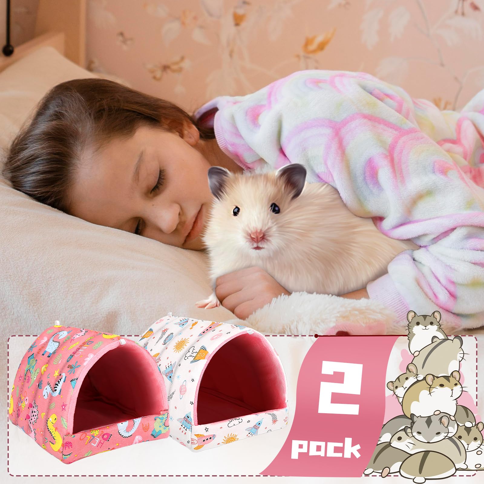 UPINS pink and white design adds a gentle, stylish touch
