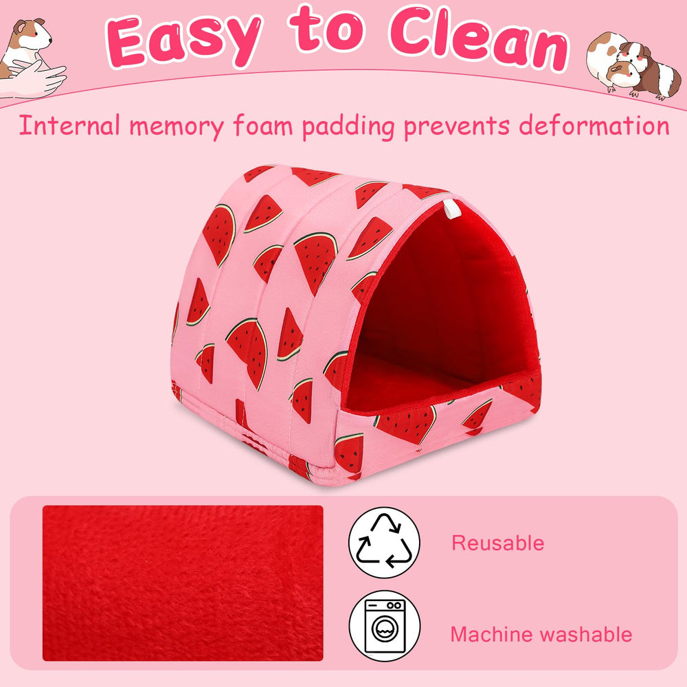 UPINS guinea pig bed removable pee pad aids quick cleaning