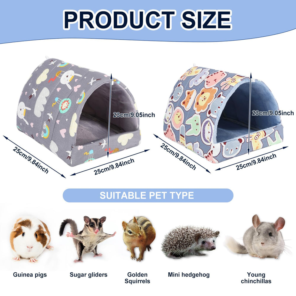 UPINS hideout interior shows detachable pee pad for quick cleaning.