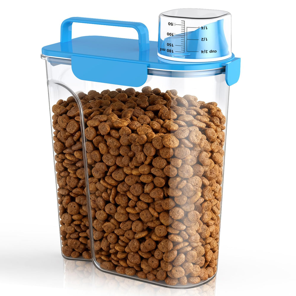Uppetly dog cat food storage container—airtight lid preserving freshness.