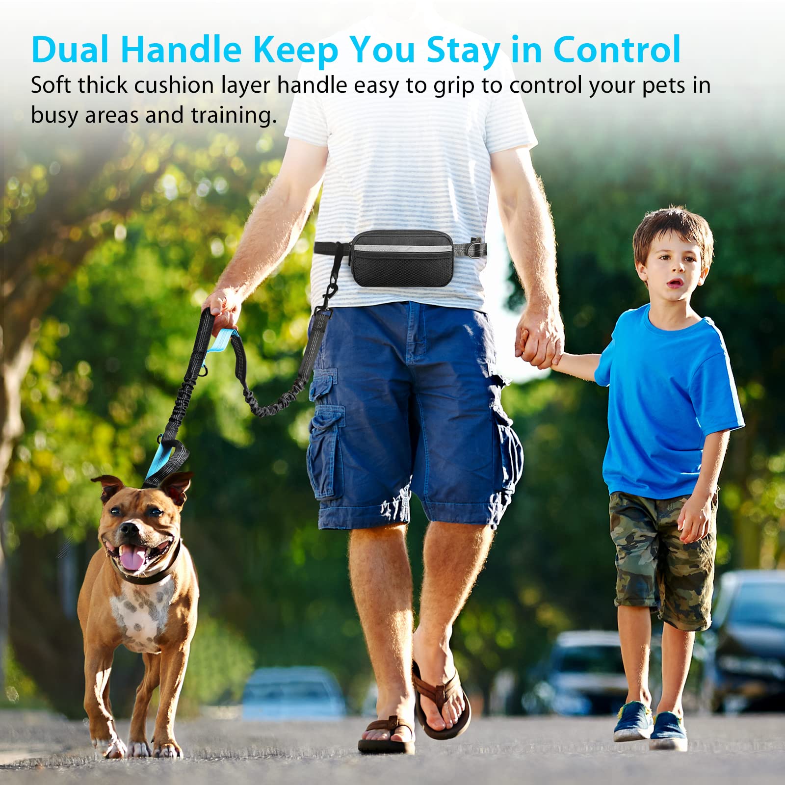 Uppetly large-dog friendly build supports dogs up to 150 pounds safely.