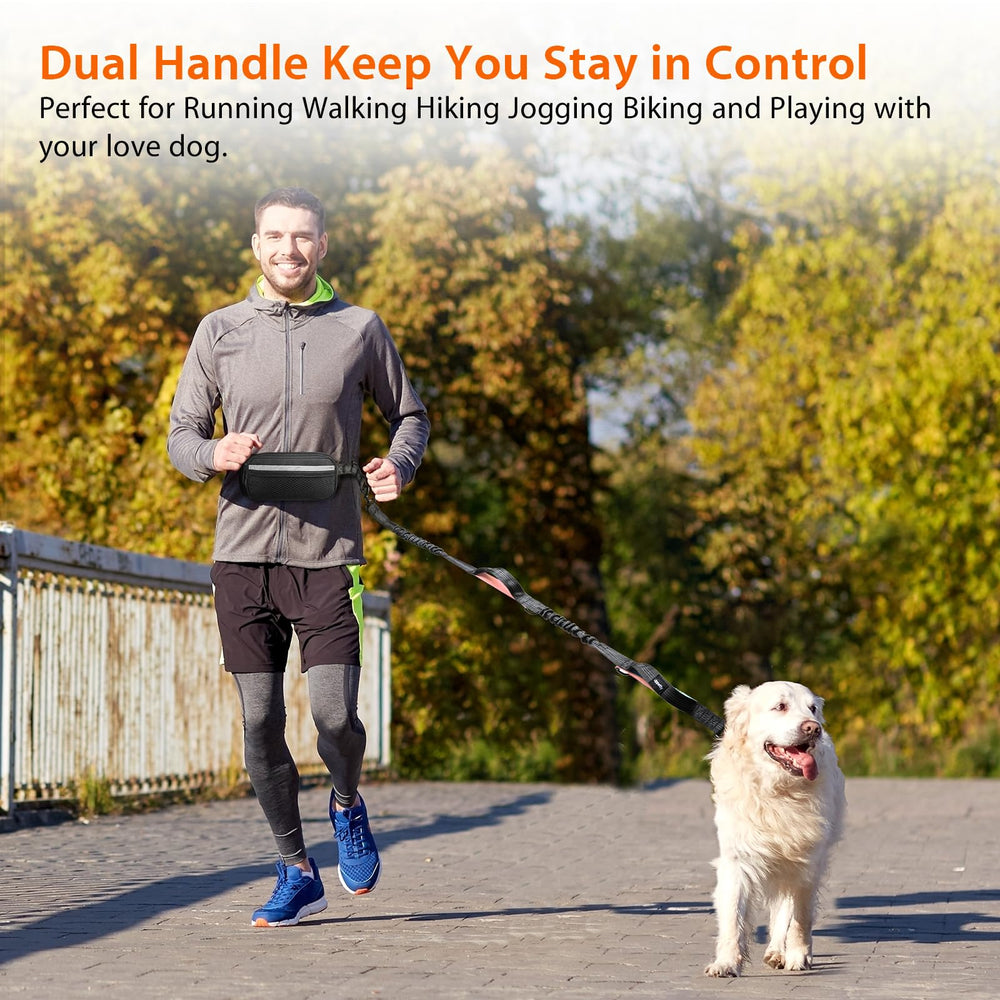 Uppetly supports medium and large dogs up to 150 pounds with extendable design