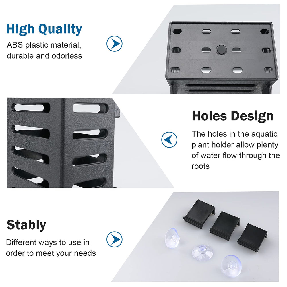 Close-up of odorless ABS material used in Uprony plant holders.