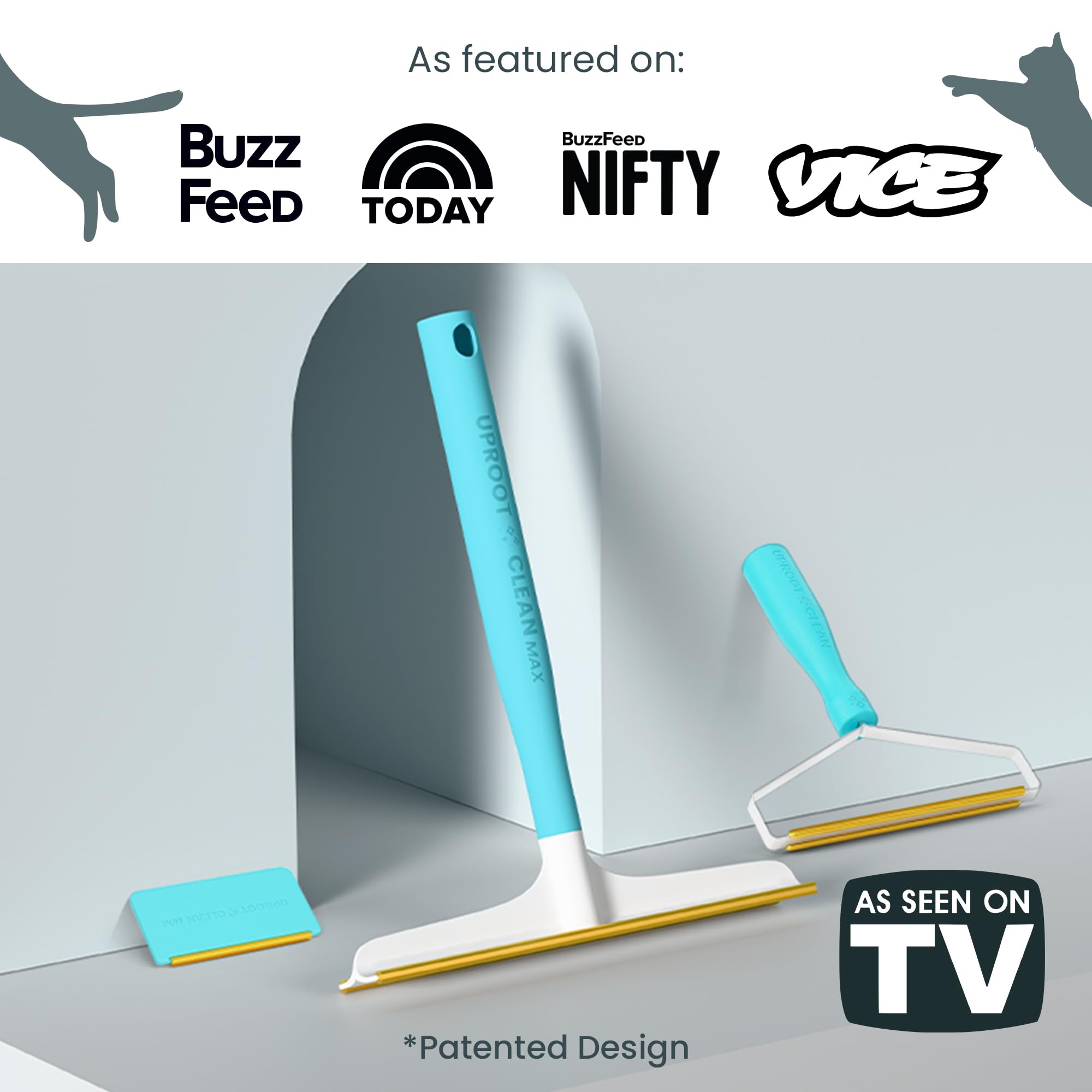 Uproot Clean Fur-Nado bundle, multi surface tool for home use