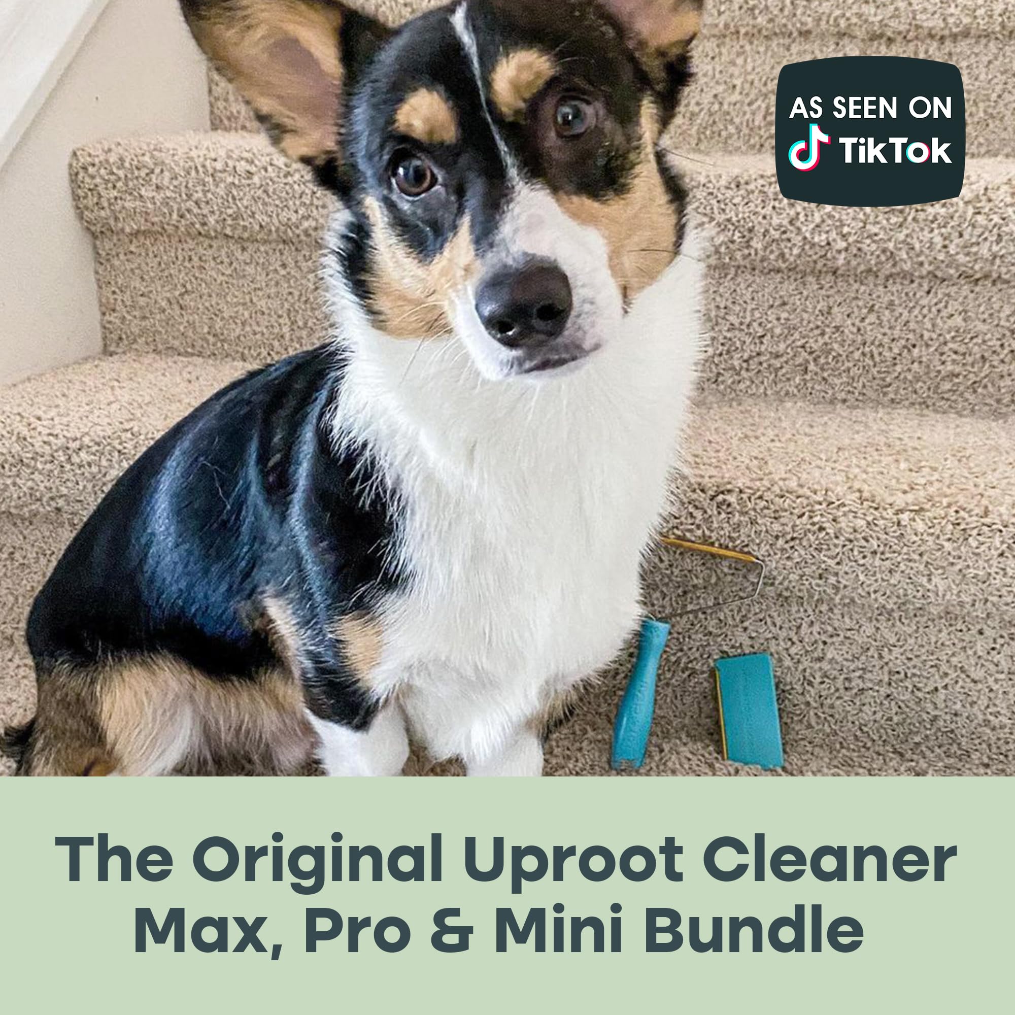 Uproot Clean Fur-Nado all-in-one tool, reusable and eco friendly