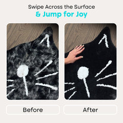 Uproot Clean glove removes pet hair from furniture and upholstery with ease.