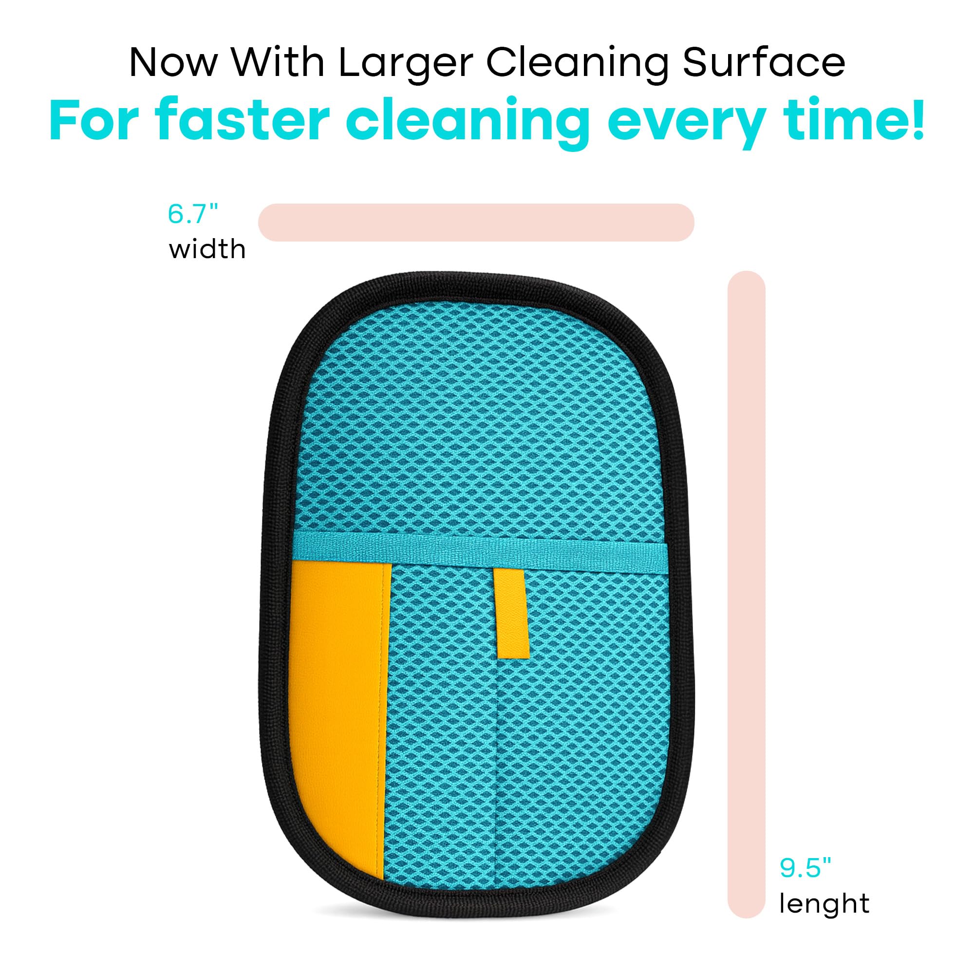 Uproot Clean glove packaging highlights long-lasting reuse and value.
