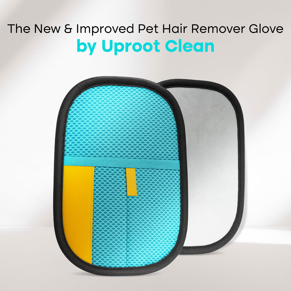Uproot Clean infinitely reusable glove demonstrates zero-waste cleaning in action.