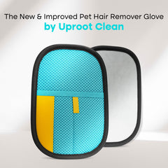 Uproot Clean infinitely reusable glove demonstrates zero-waste cleaning in action.