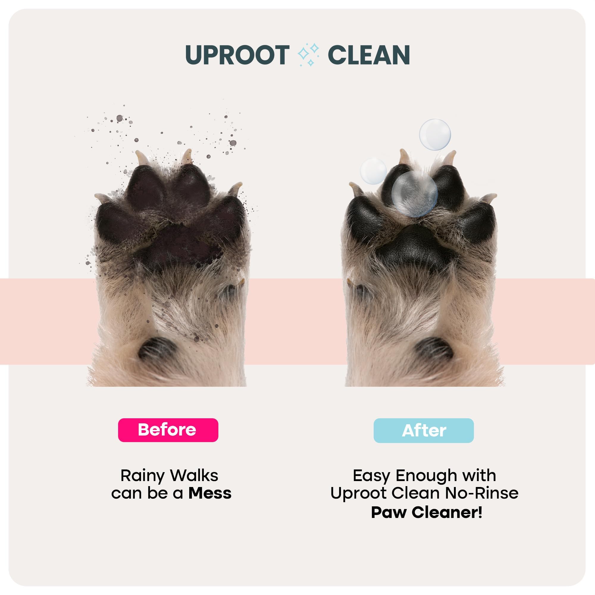 Uproot Clean compact design for home, car, or backpack use.