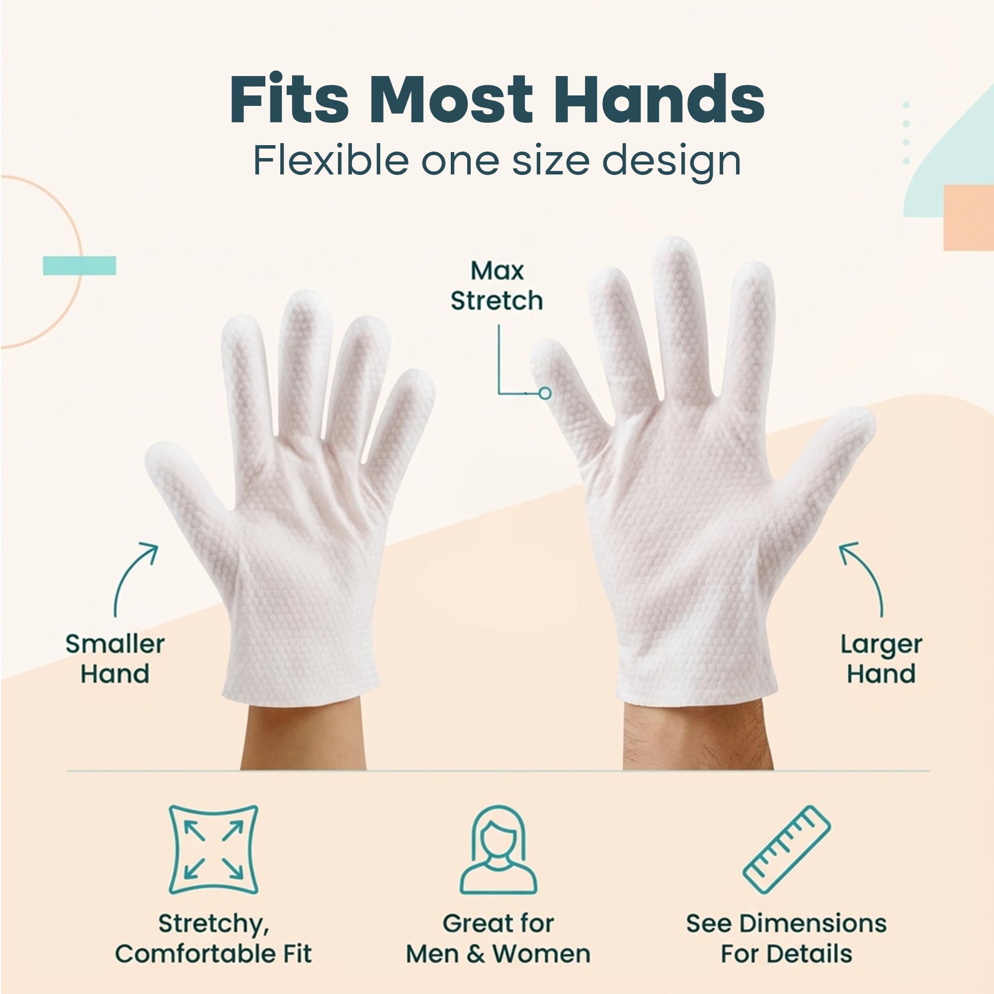 Uproot Clean QuickClean Gloves Pro cover paws, eyes, ears, and body.