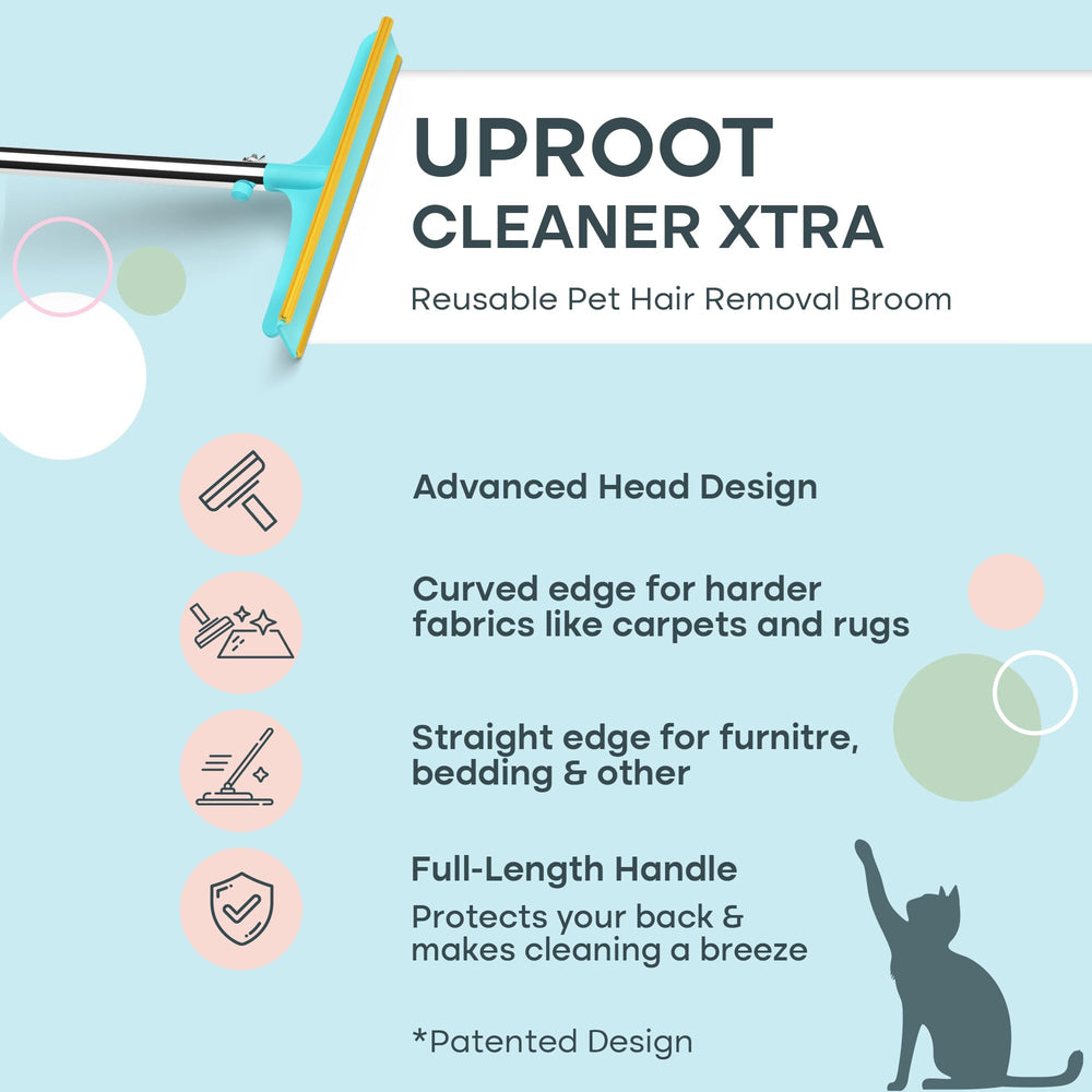 Uproot Cleaner Xtra edge design reaches corners effectively