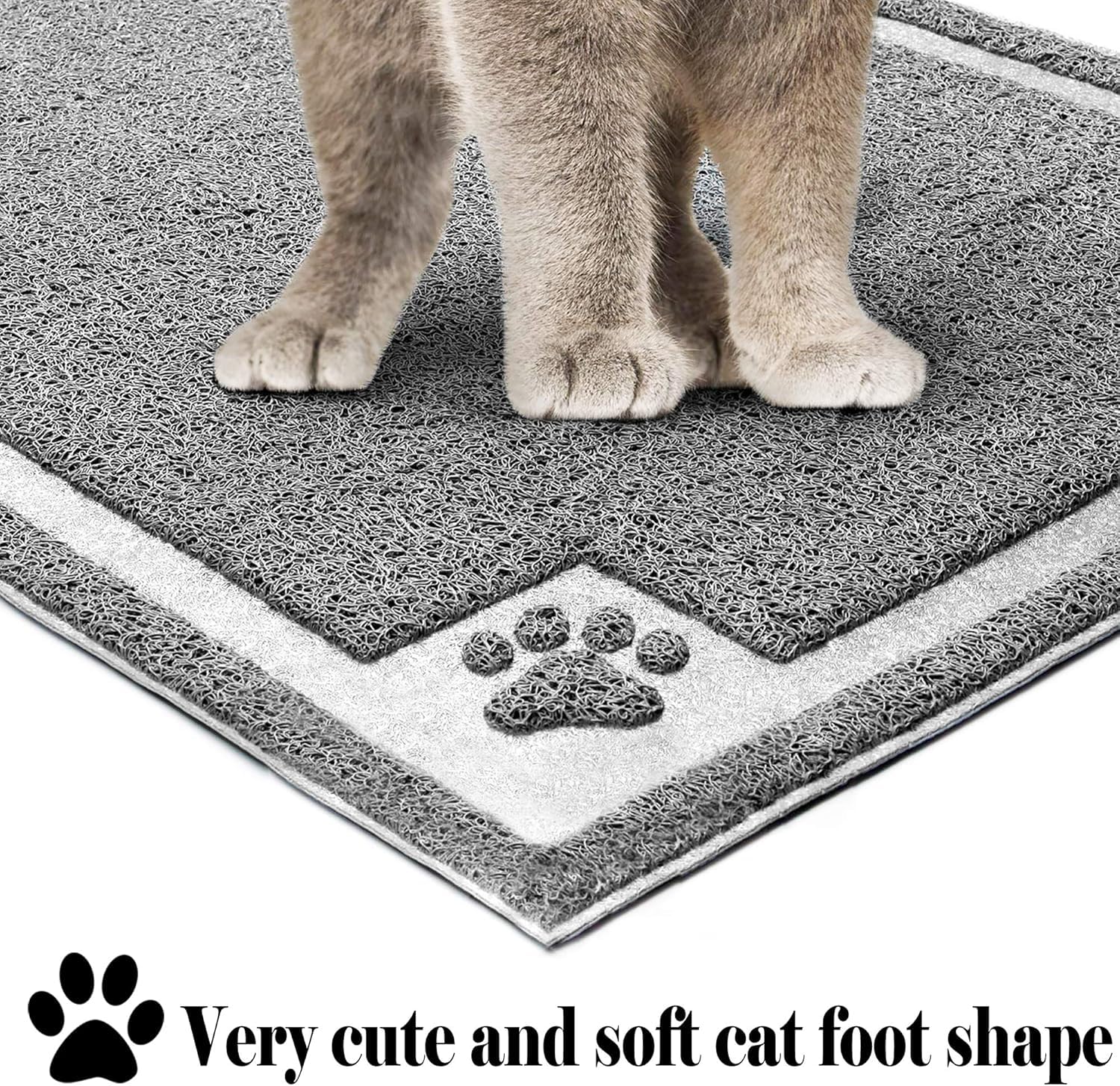 UPSKY litter grab pattern captures litter from paws before it spreads.
