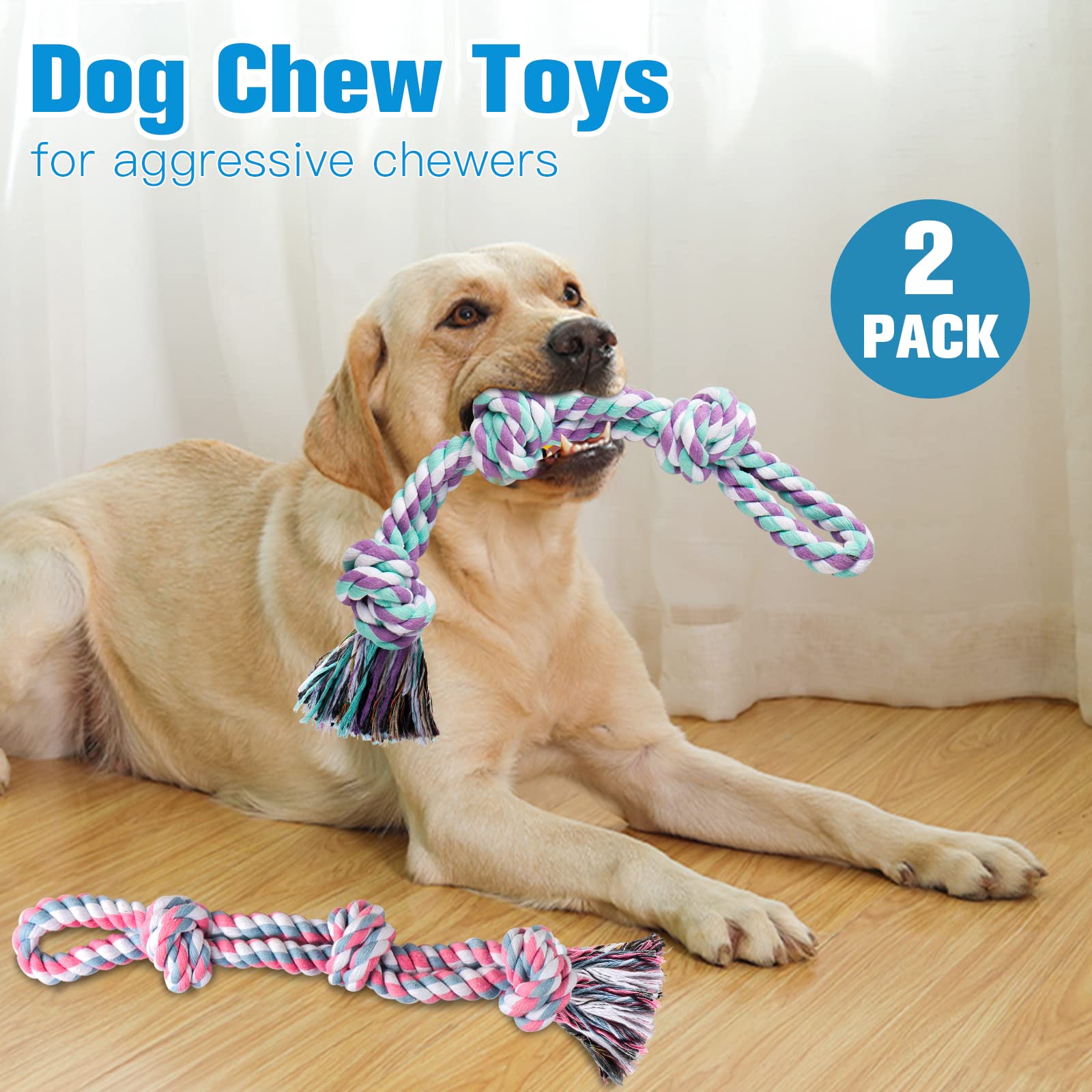 UPSKY outdoor-play rope toy designed for fetch and tug sessions outdoors