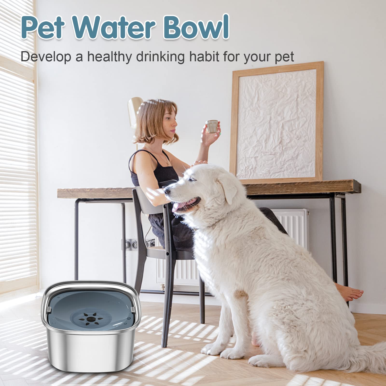 UPSKY detachable floating disk for easy cleaning