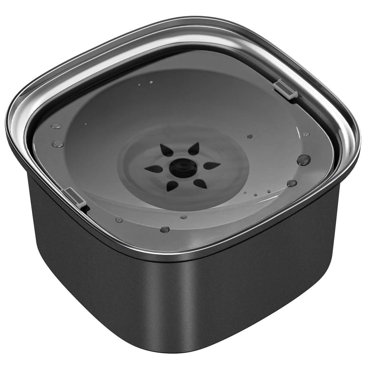 UPSKY 101oz dog water bowl offers large capacity for steady daily hydration.