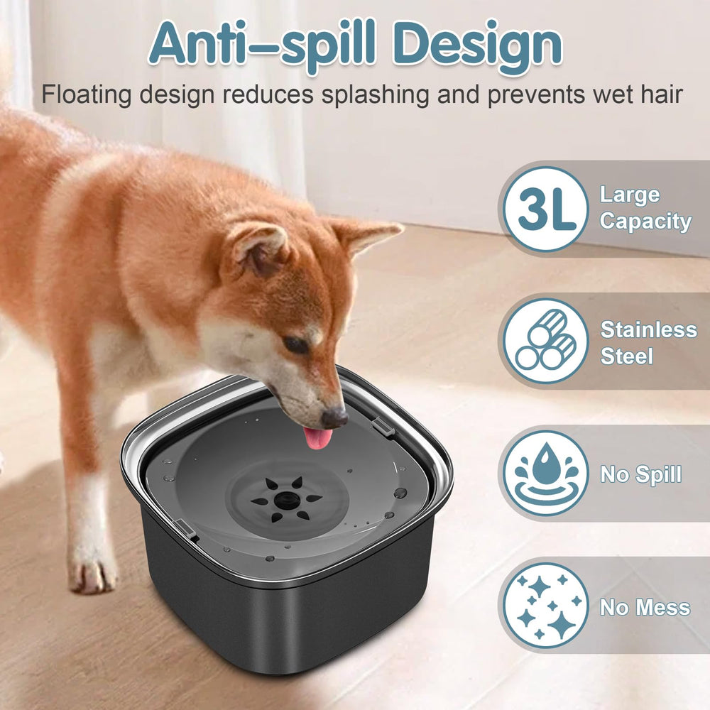 UPSKY large-capacity bowl ensures fewer refills while pets drink at their own pace.