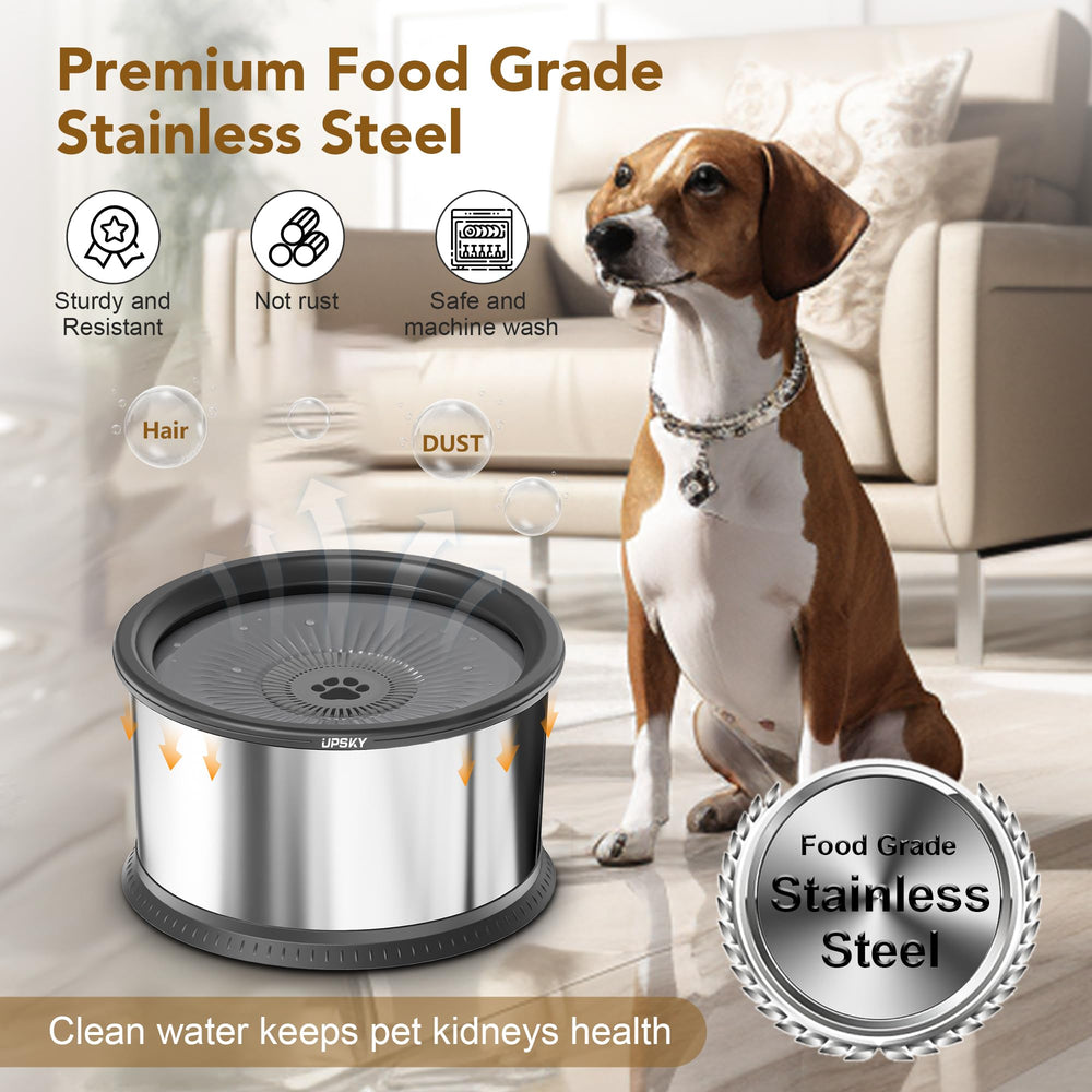 UPSKY detachable filter cleans water by removing impurities.