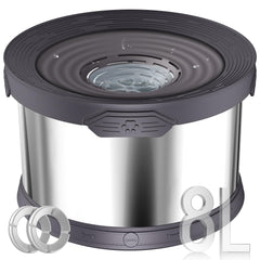 Upsky 8L large-capacity dog water bowl keeps pets hydrated without frequent refills.