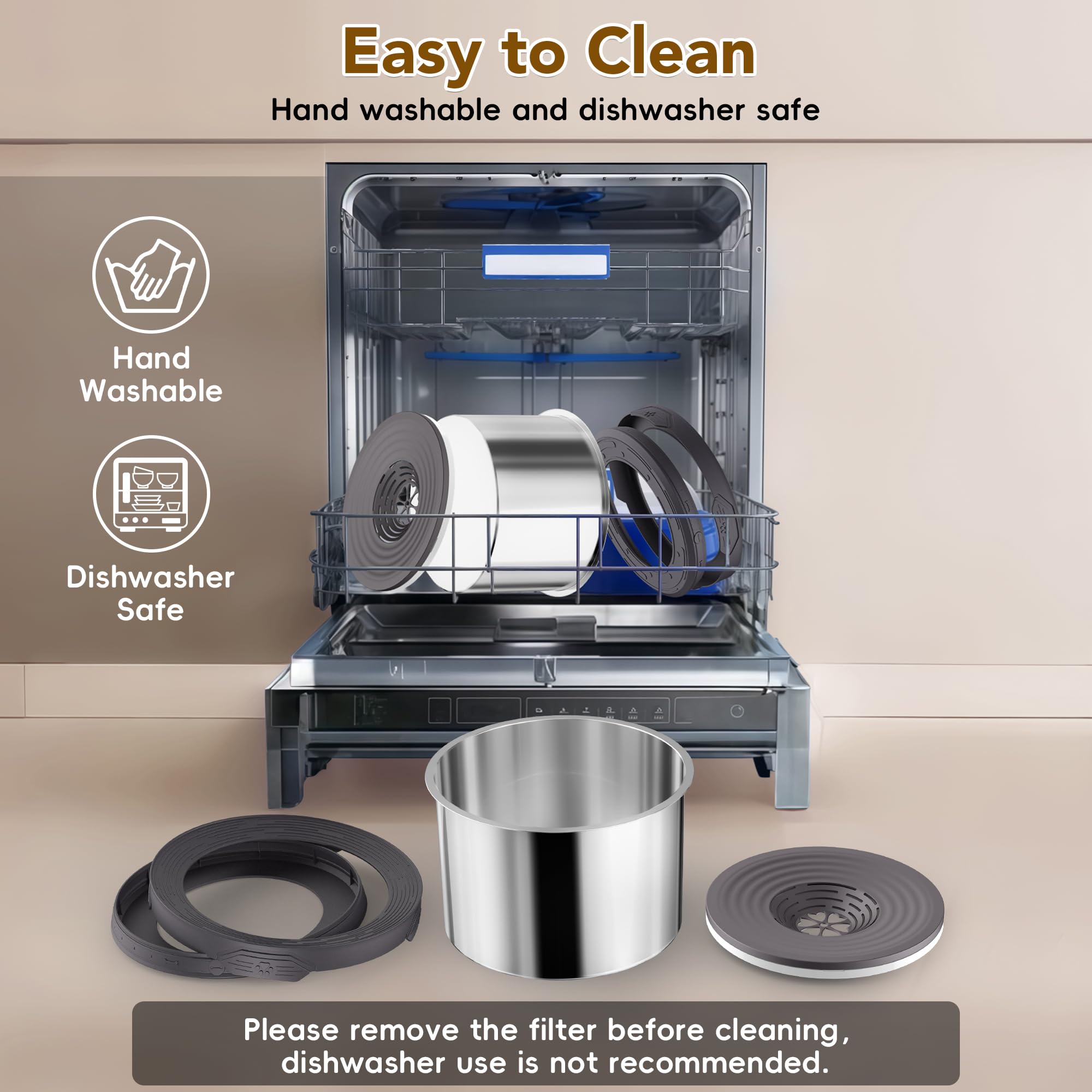 Upsky dog water bowl for large pets helps maintain tidy drinking areas.