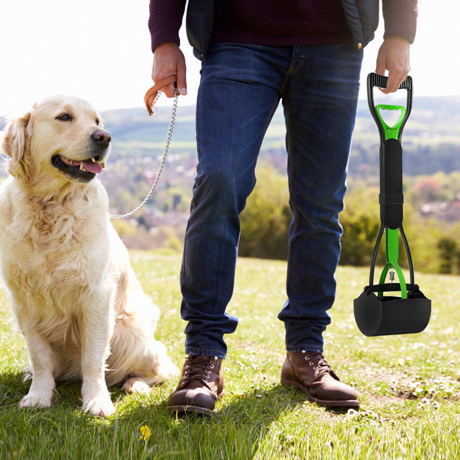 UPSKY green color supports outdoor walks and backyard cleanup
