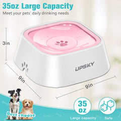 UPSKY No-Slip Bowl detachable border enables easy cleaning.