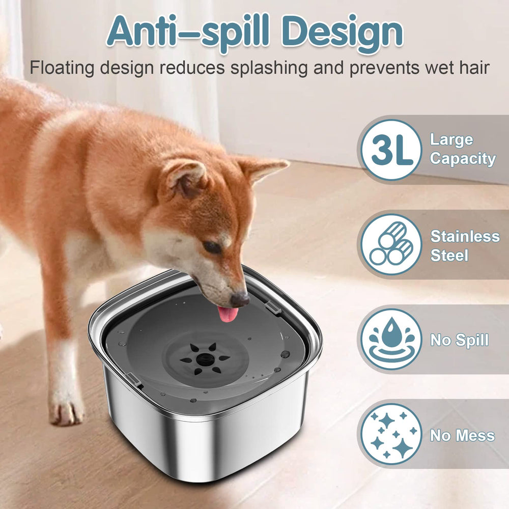 UPSKY non-slip base stabilizes the bowl during feeding