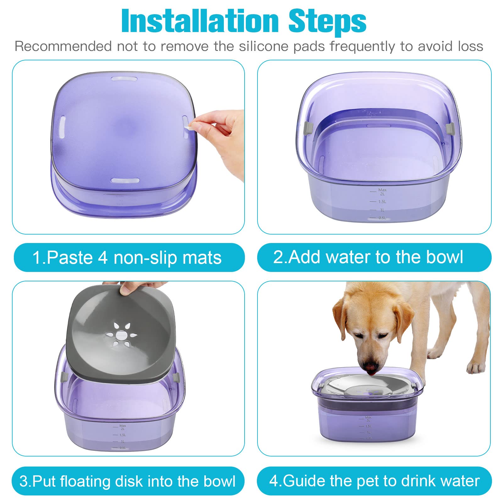 UPSKY pet water dispenser ideal for travel and car use