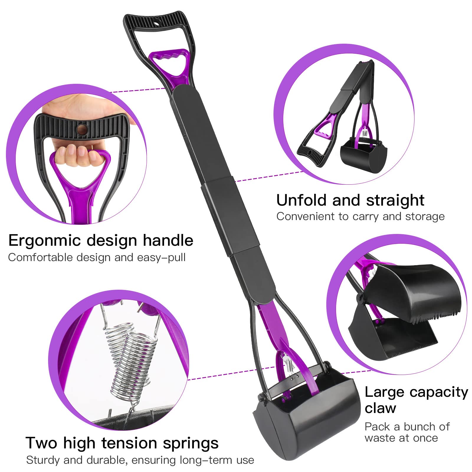 UPSKY scoop with waste bags enables quick disposal