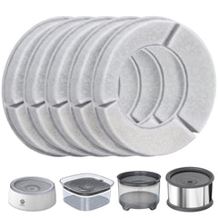 UPSKY replacement filters 5 pack for compatible bowls keep water fresh