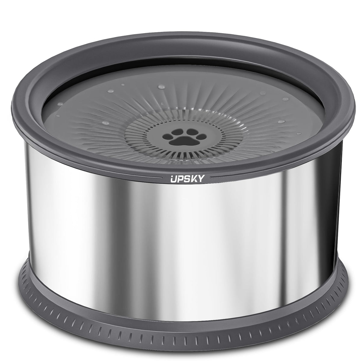 UPSKY super large capacity dog bowl with 6.5L water, ideal for multi-pet households.