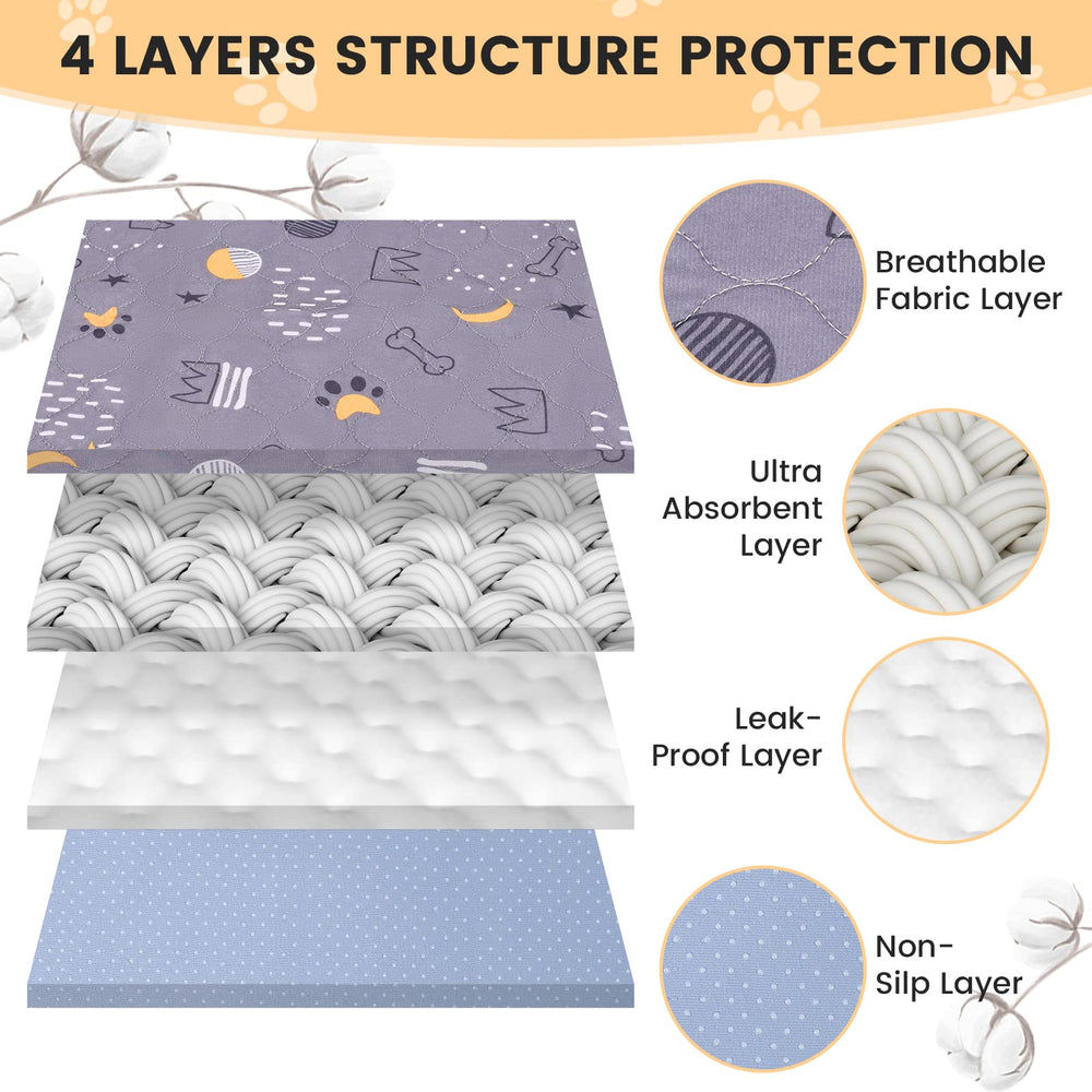 UPSKY non-slip bottom stays in place on floors for safety.