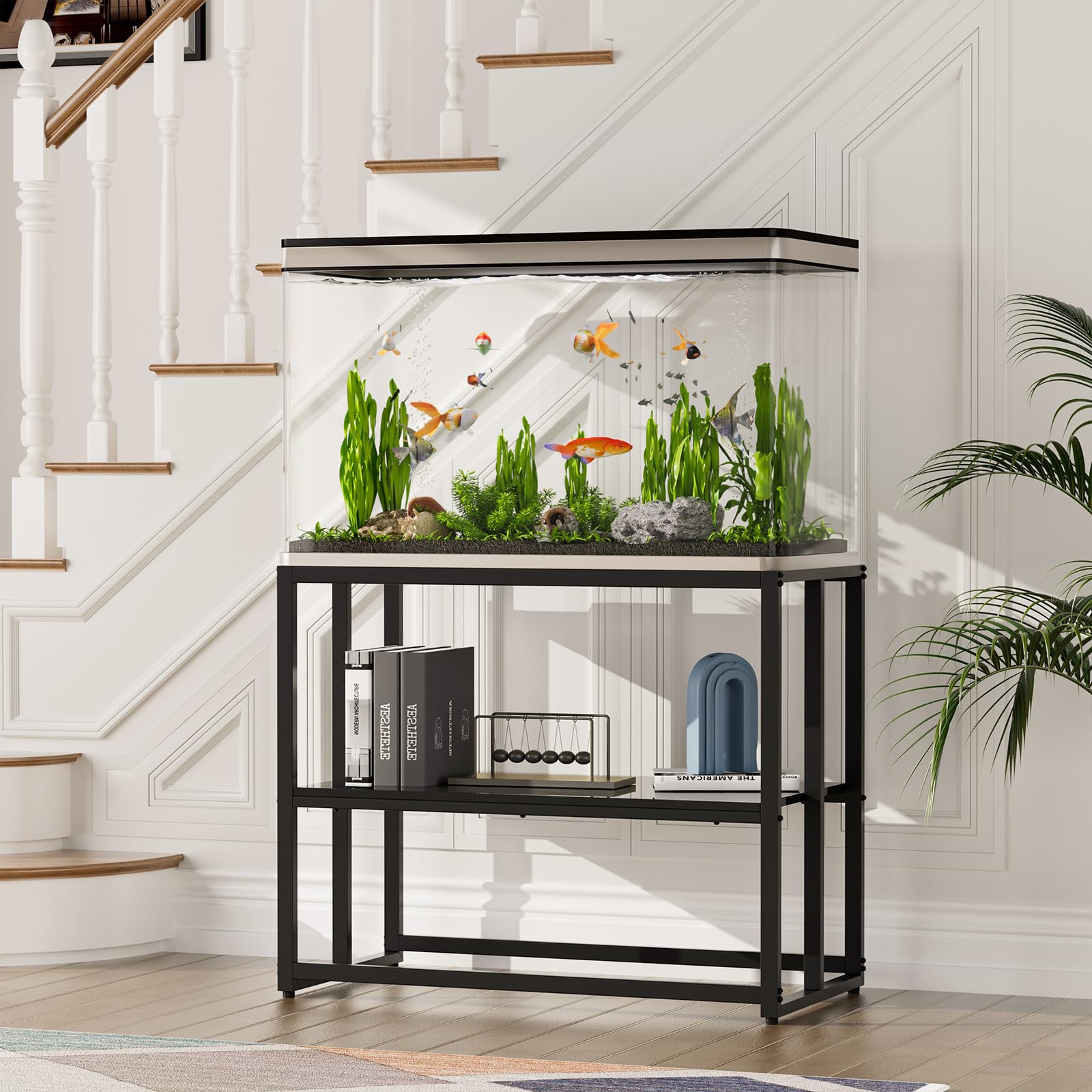 Urban Deco black finish image highlights rust-resistant build