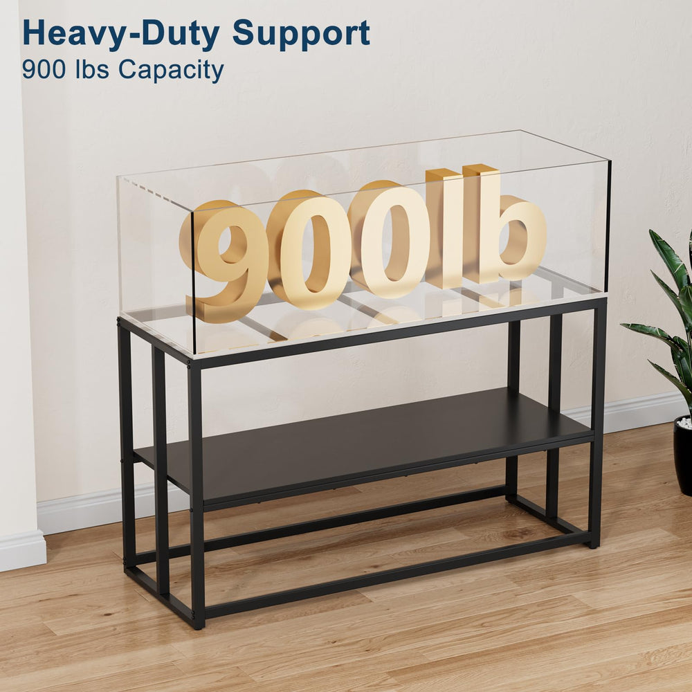 Urban Deco stand with dimensions 48.4 by 19.7 by 31.5 inches