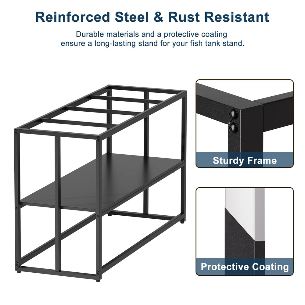 Urban Deco modern minimalist black stand complements contemporary interiors