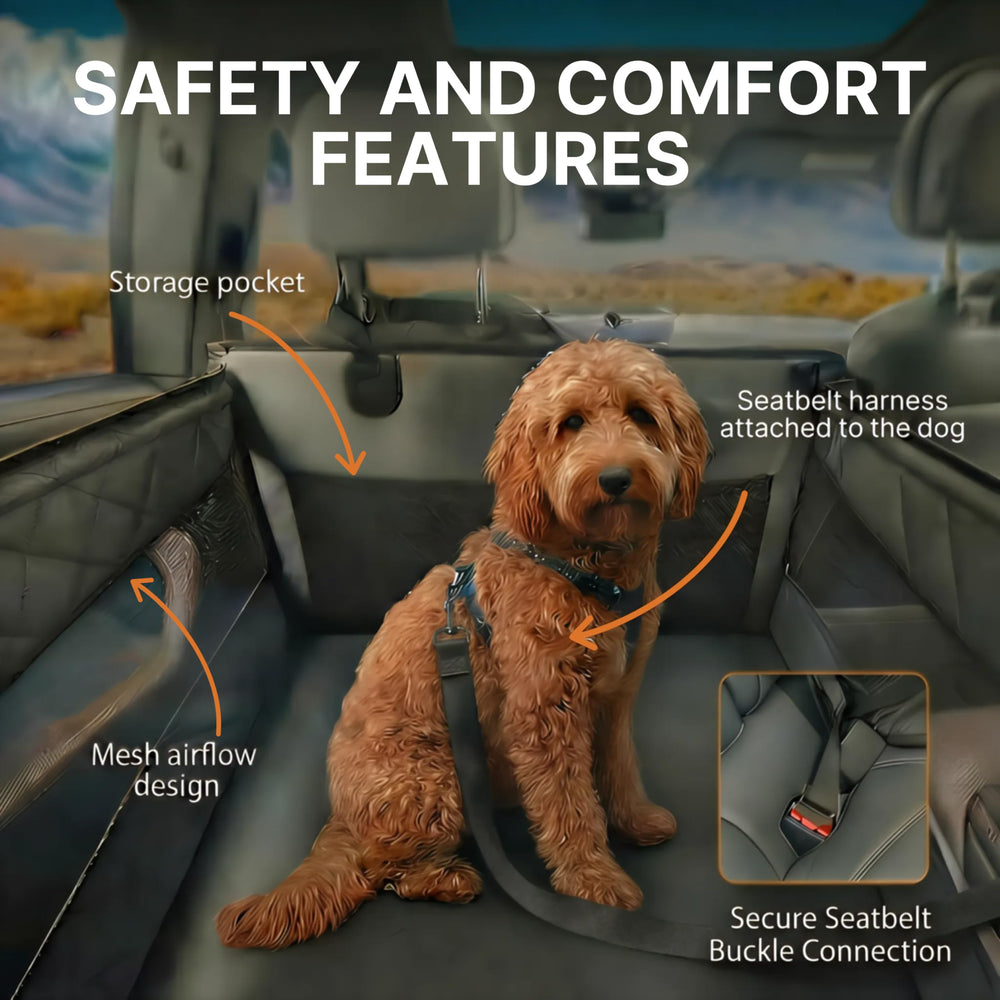 Urbiscape Dog Car Seat reinforced PVC frame demonstrates durability.