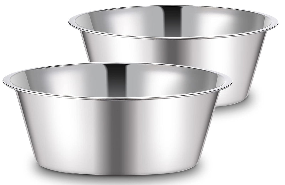 URBUDDIES 2-pack XL dog bowls interchangeable use for water and food
