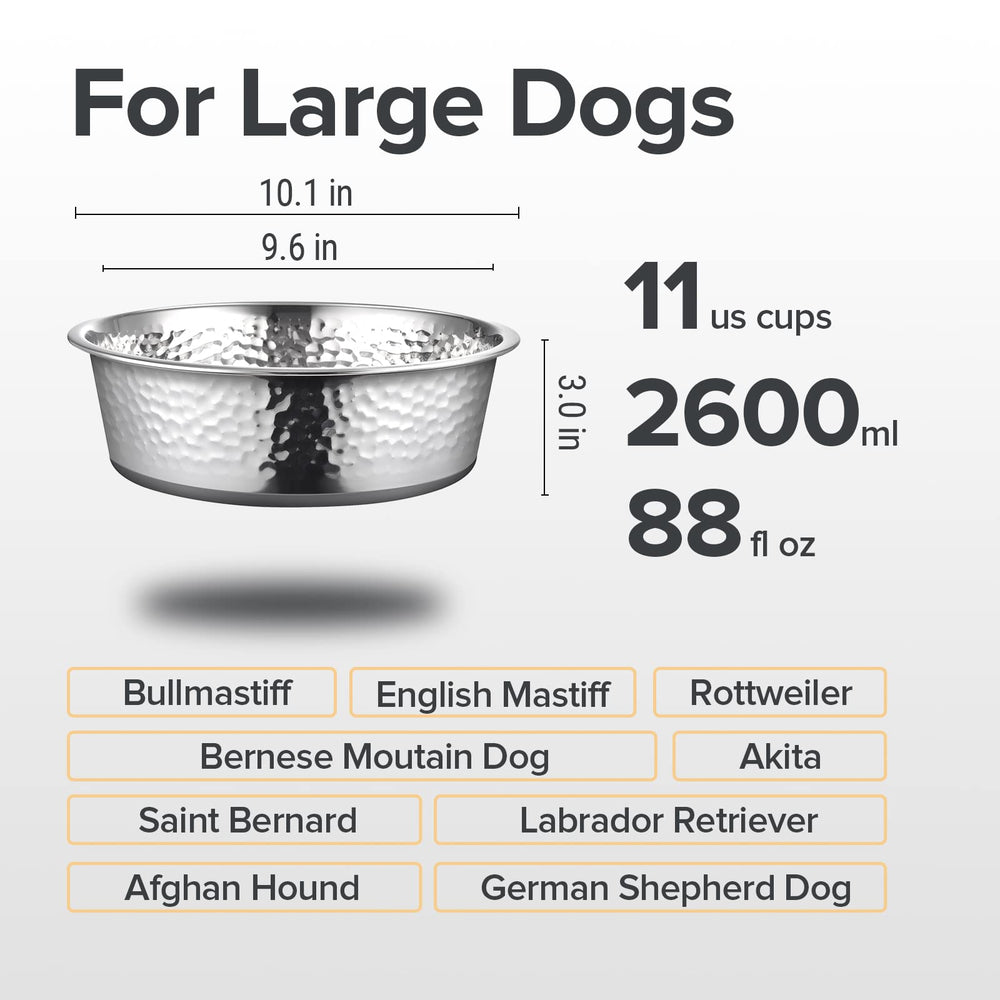 URBUDDIES dishwasher-safe bowls simplify cleaning after dry kibble or wet meals.