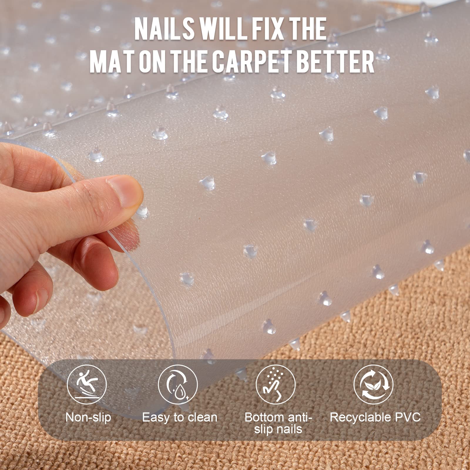 Uross protector shown rolled for transport and easy flattening.