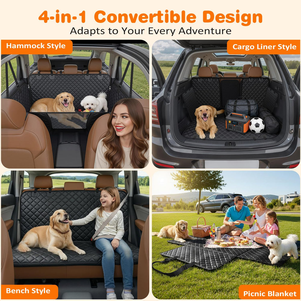 URPOWER 4-in-1 picnic mat creates a clean outdoor pet space