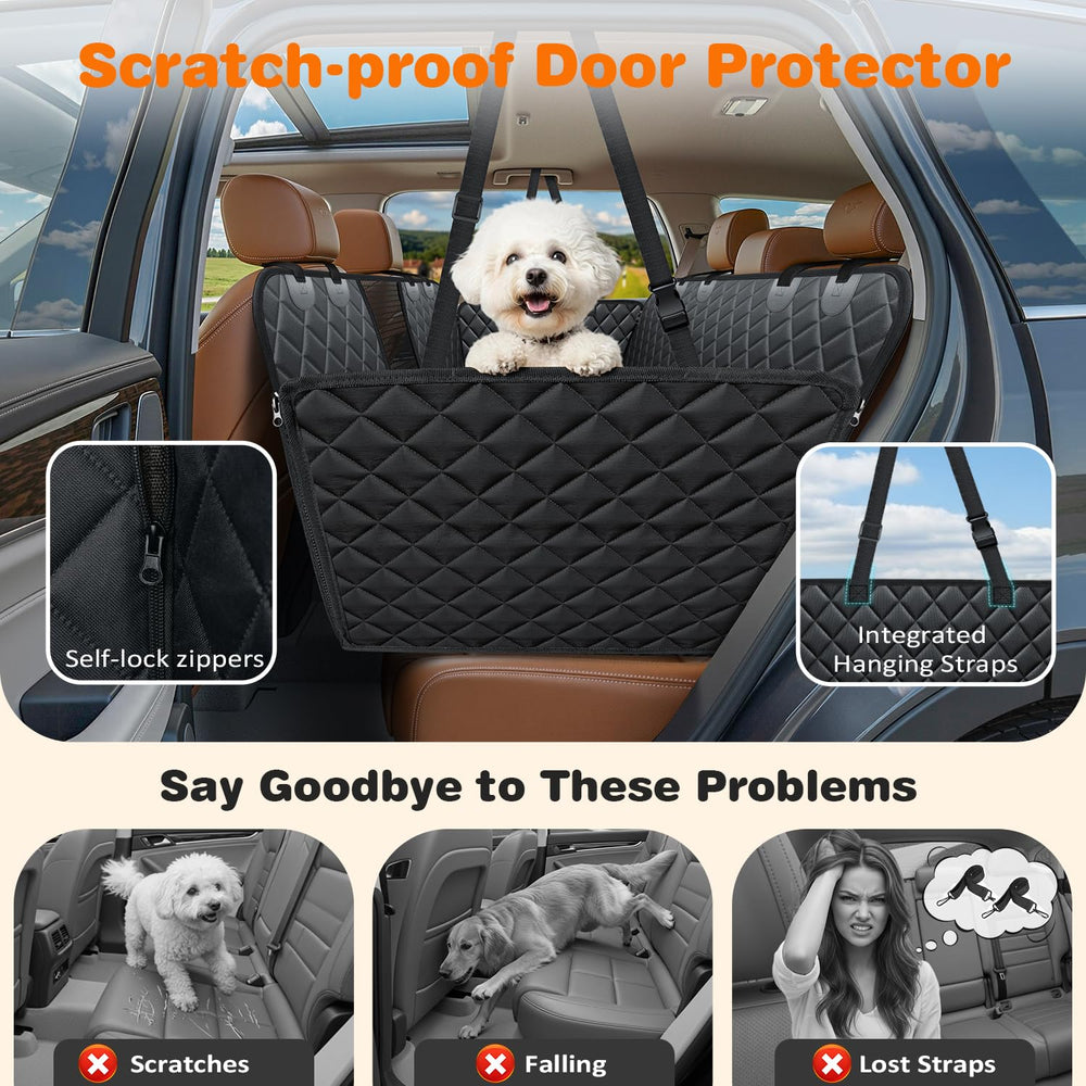 URPOWER 4-in-1 trunk liner guards cargo area and pets on the go