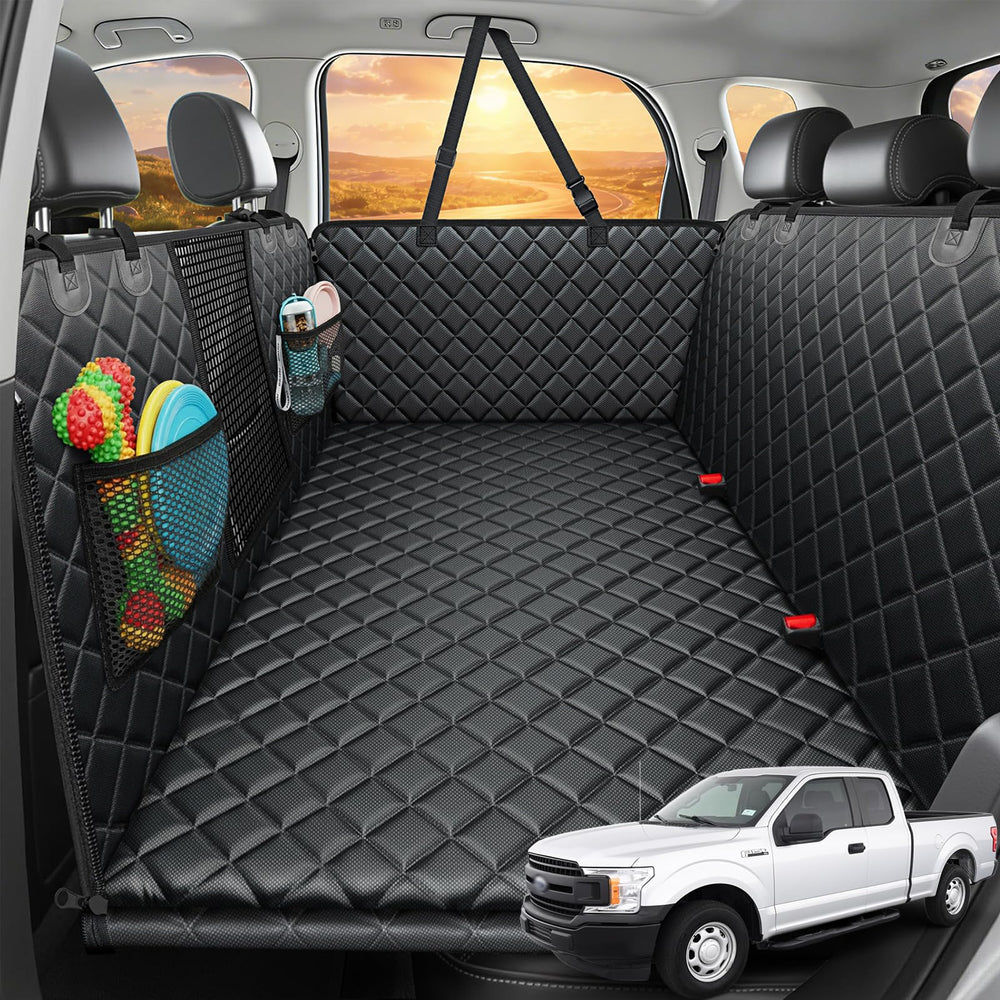 URPOWER back seat extender with large hard bottom for stable space