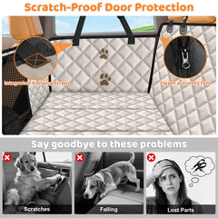 URPOWER backseat cover fits sedans and SUVs with adjustable straps for a secure fit